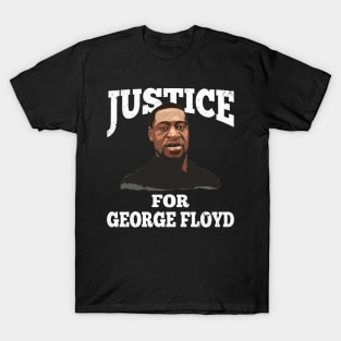 Justice for George Floyd I cant breathe black lives matter T-Shirt